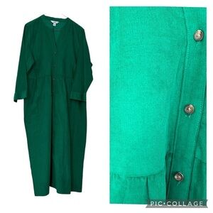 Croft & Barrow Green Dress